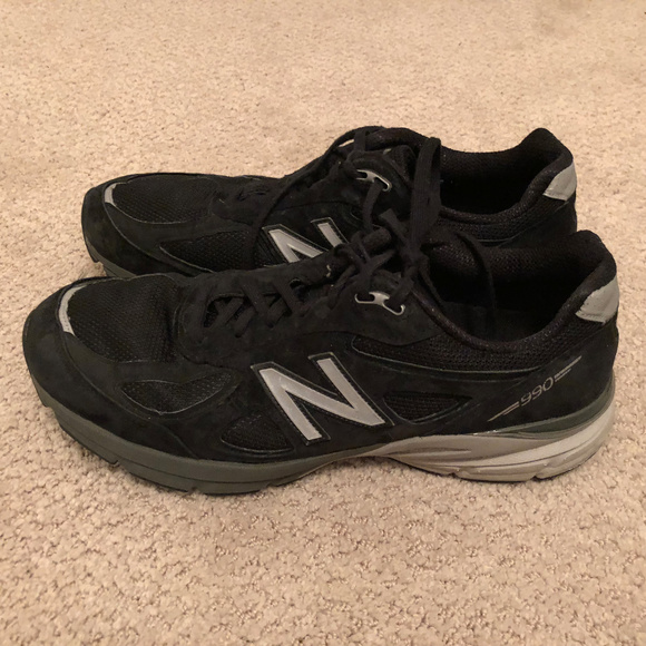 New Balance 99 V4 Sz 2 Black Athletic 